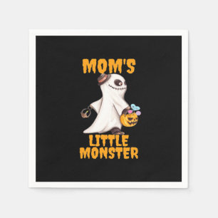 Serviette En Papier Monstre de la petite maman du Boo Funny Graphisme