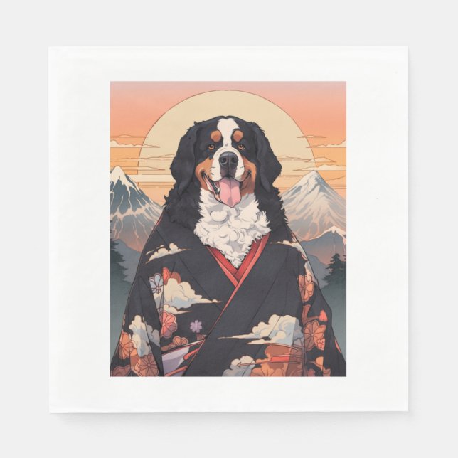 Serviette En Papier Mont Fuji (Devant)
