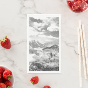 Serviette En Papier Montagnes (montage photo) 3