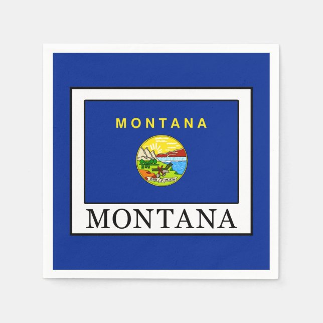 Serviette En Papier Montana (Devant)