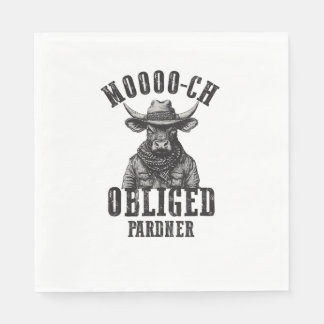 Serviette En Papier Mooche de rodéo de cow-boy vintage