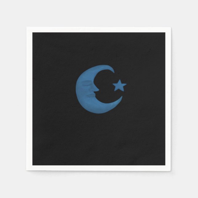 Serviette En Papier Moon Whimsigoth (Devant)