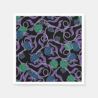 Serviette En Papier Moonlit Vine - Mysticool Collection