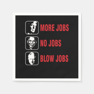 Serviette En Papier More Jobs Politics Government USA Presidents Gift