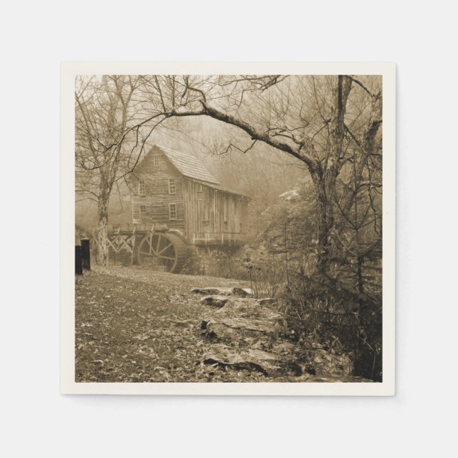 Serviette En Papier Morning Mist (Devant)