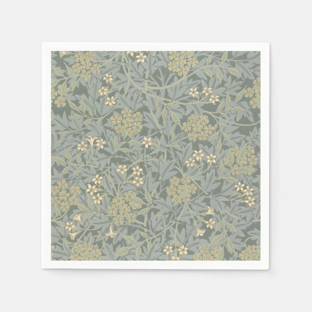 Serviette En Papier Morris Vine & Jasmine Garden Flower Classic (Devant)