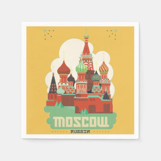 Serviette En Papier Moscou Russie
