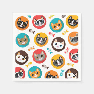 Serviette En Papier Motif