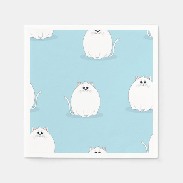 Serviette En Papier Motif (Devant)