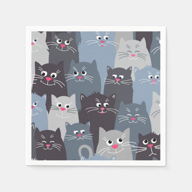 Serviette En Papier Motif (Devant)