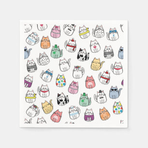 Serviette En Papier Motif