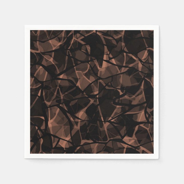 Serviette En Papier motif Abstrait (Devant)