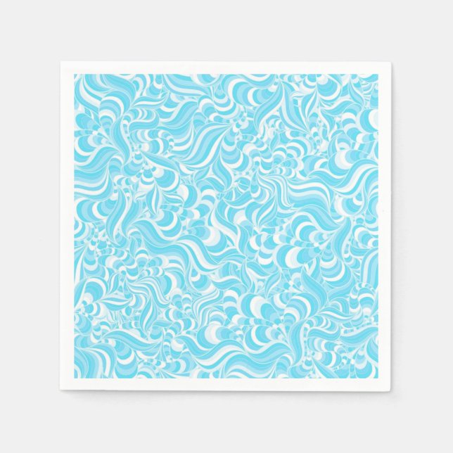 Serviette En Papier motif Abstrait (Devant)