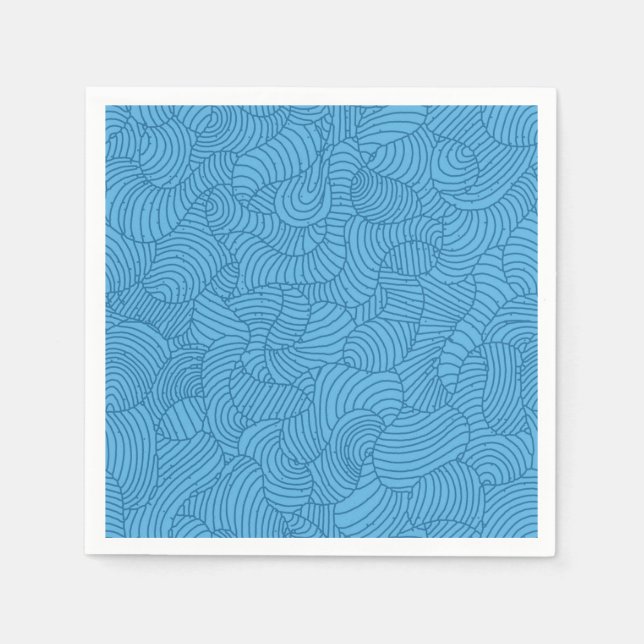 Serviette En Papier Motif abstrait (Devant)