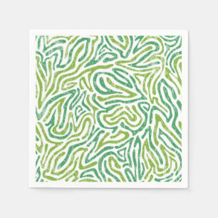 Serviette En Papier motif Abstrait