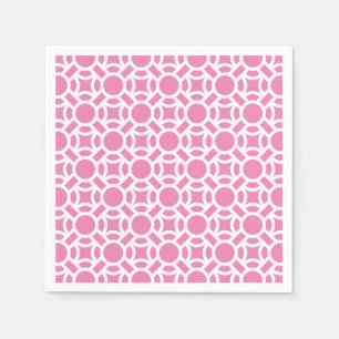 Serviette En Papier Motif blanc sans couture DIY couleur de fond