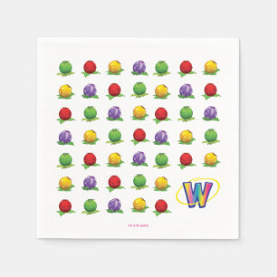 Serviette En Papier Motif bleu de baie