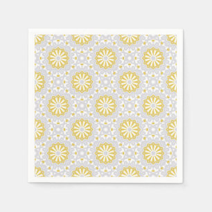 Serviette En Papier Motif Brocade