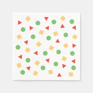 Serviette En Papier Motif coloré inspiré du pyjama de Crayon Shinchan