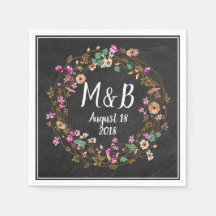 Motif d'art de couronne florale de style de campag