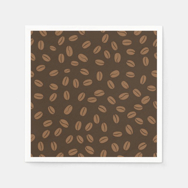 Serviette En Papier Motif de café (Devant)