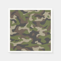 Motif de camouflage vert