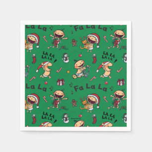 Serviette En Papier Motif de chansons pour bébés