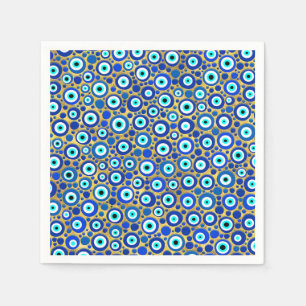 Serviette En Papier Motif de charme pour les yeux mal