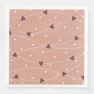 Serviette En Papier Motif de chips au chocolat au lait