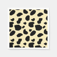 Motif de couleur de peau de vache animale