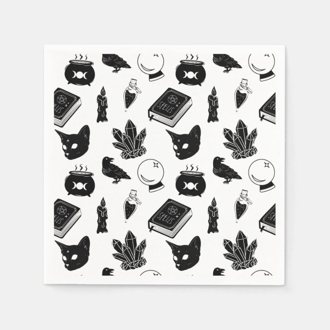 Serviette En Papier Motif de cuisine I (Devant)