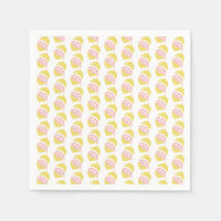 Motif de fruits au citron jaune dégoulinant