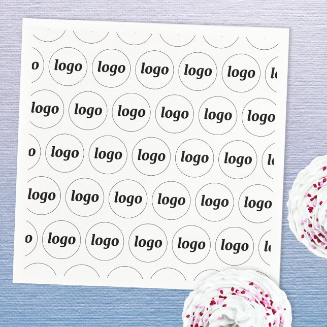 Serviette En Papier Motif de logo simple (Logo pattern business promotional paper napkins)