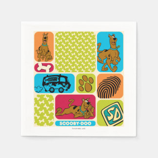Serviette En Papier Motif de mystère Scooby-Doo