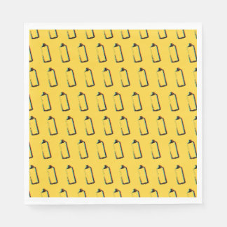 Serviette En Papier Motif de peinture Abstraite Spray