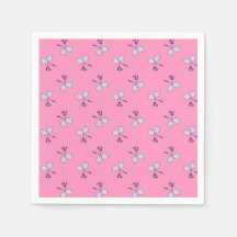 Motif de raquette de Badminton rose