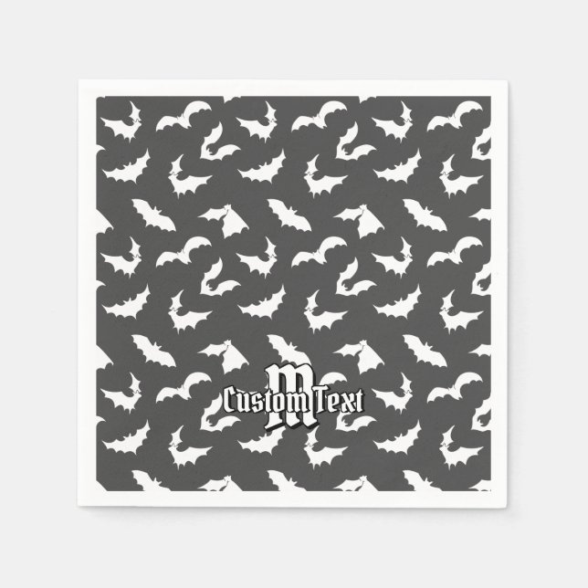 Serviette En Papier Motif de silhouettes de chaume (Devant)