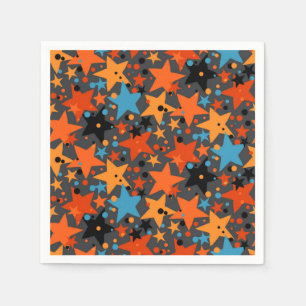 Serviette En Papier Motif d'étoiles