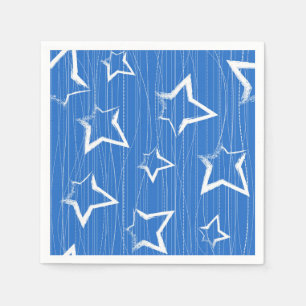 Serviette En Papier Motif d'étoiles