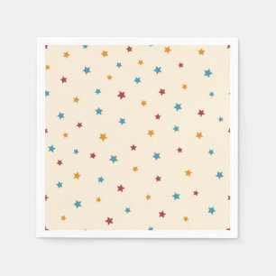 Serviette En Papier Motif d'étoiles