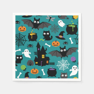 Serviette En Papier Motif d'Halloween