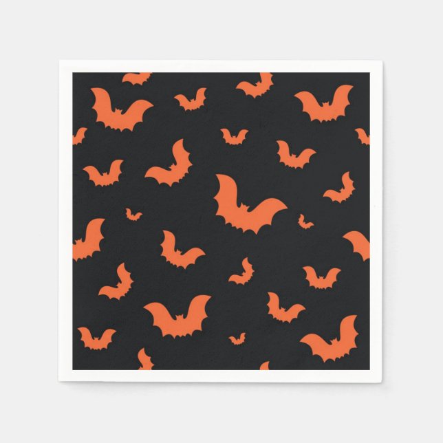 Serviette En Papier Motif d'Halloween (Devant)