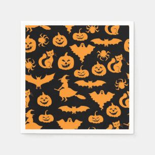 Serviette En Papier Motif d'Halloween