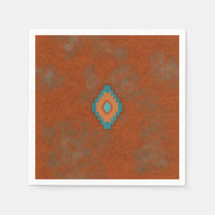 Serviette En Papier Motif Diamond du sud-ouest des Canyons