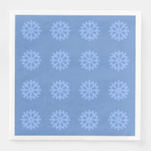 Motif du festival d'hiver Blue Snowflake
