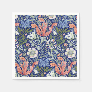 Serviette En Papier Motif Floral Art Nouveau William Morris Compton