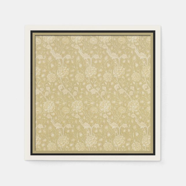 Serviette En Papier Motif floral par William Morris - Papier Napkins (Devant)