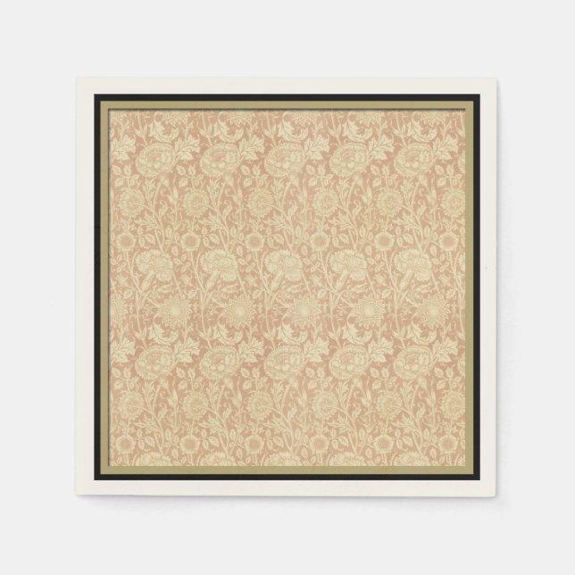 Serviette En Papier Motif floral par William Morris - Papier Napkins (Devant)