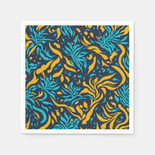 Serviette En Papier Motif géométrique