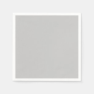 Serviette En Papier Motif Géométrique Gris Clair - Décoration d'Été